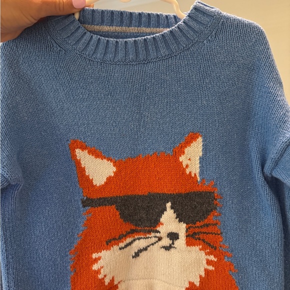 Boden Kids Sweaters - Blue and Red with Fun Designs - Picture 3 of 3